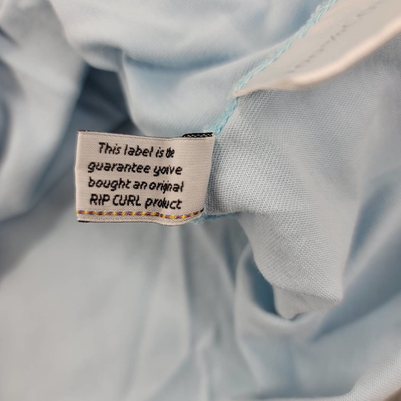 Rip Curl Shirt Mens Medium Blue Beach Ocean Surfing Crew Neck Short Sleeve Tee - Picture 6 of 14